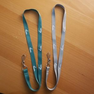 Two lanyards